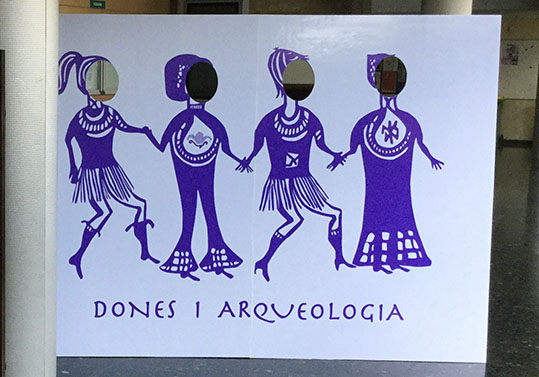 Photocall de Dones i Arqueologia
