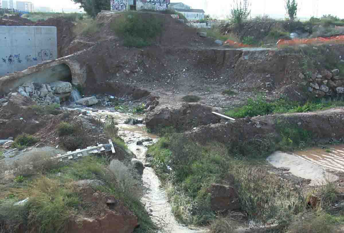 Cano del Carraixet de la séquia de Rascanya