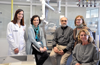 Olga Pardo, Silvia Marín, Vicent Yusà, Guillermina Font and Rosario Báguena.