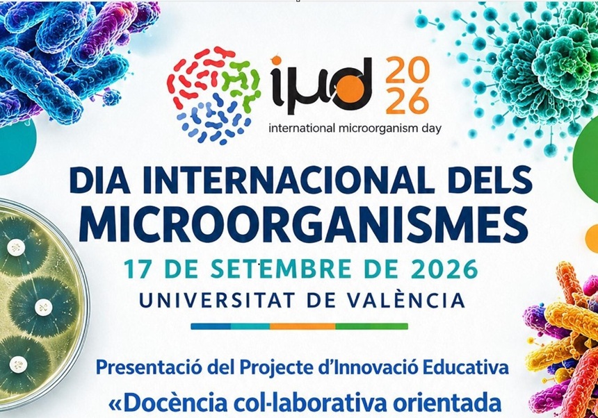 La Universitat de València celebra el Dia Internacional dels Microorganismes amb la presentació del projecte Micromon-Tiny Earth sobre la lluita contra els superbacteris