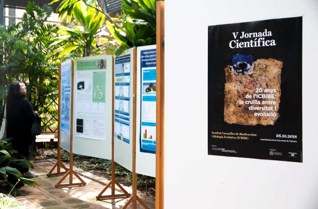 Sesión de pósteres científicos en el Umbracle