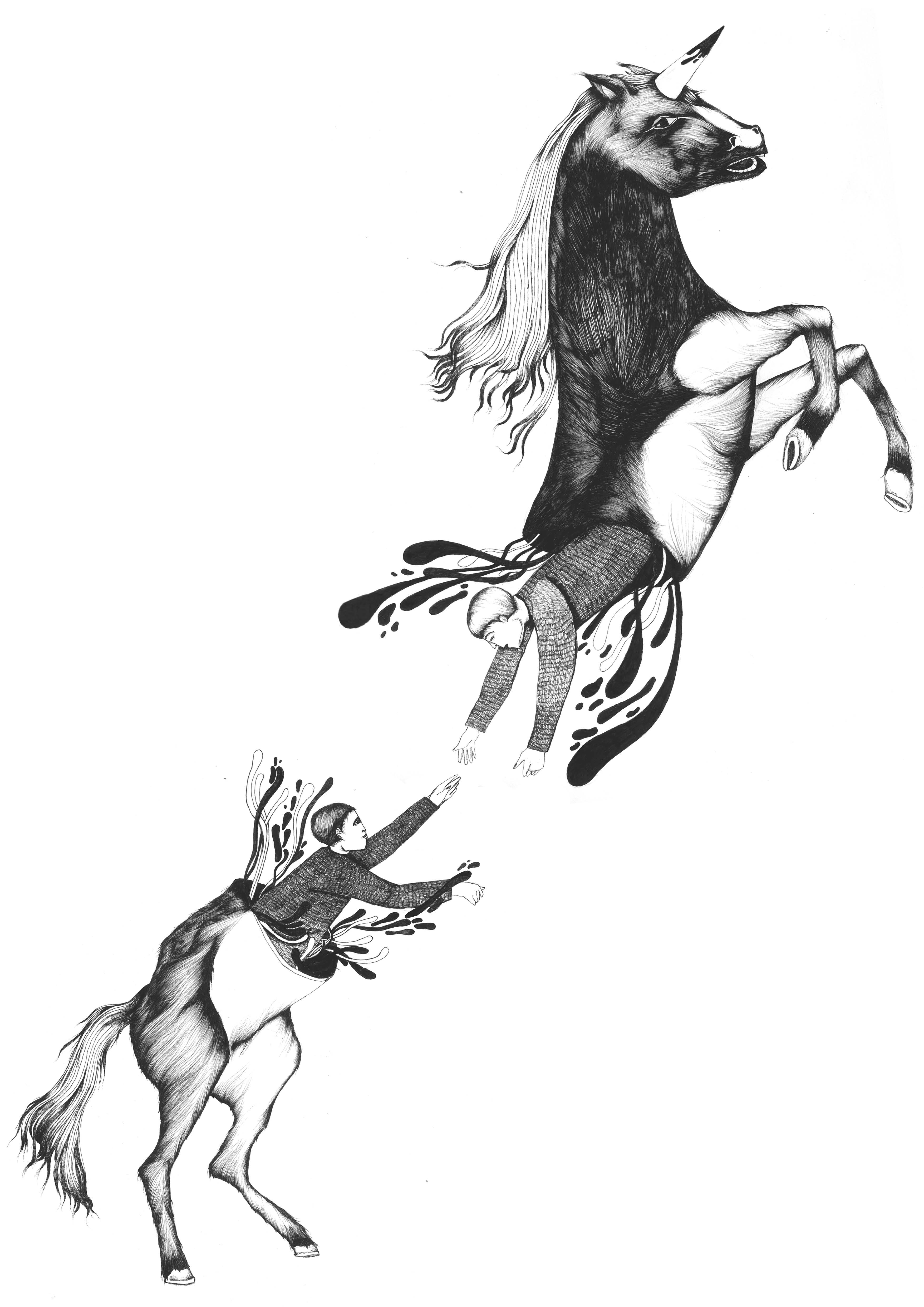 Descomposició dins d'un unicorn (seqüencia 1)