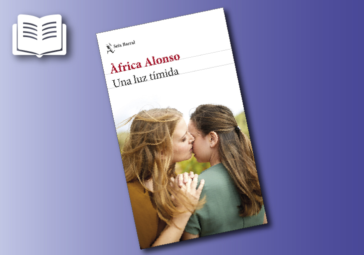 Portada de la novel·la Una luz tímida de Africa Alonso