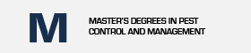 Master's Degree in Pest Control and Management