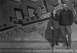 Foto de Diego Salgado y Elisa McCausland