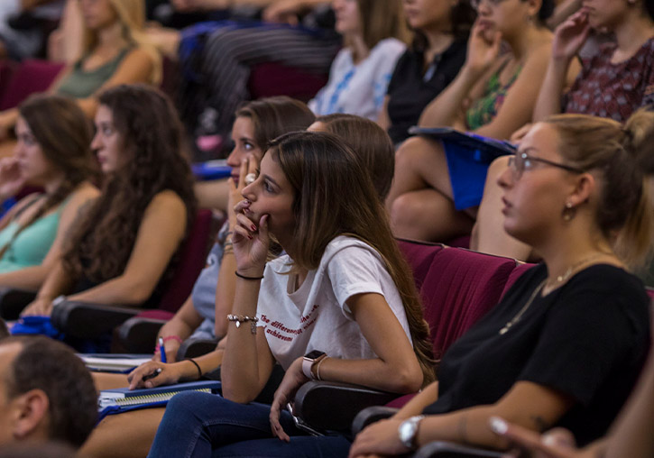 Sesión de bienvenida al alumnado incoming