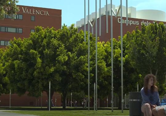 imagen del campus de naranjos de la UV donde tiene sede la facultad de Economía UV