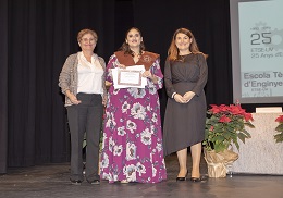 Concessió del Premi TFG +Dones 2018