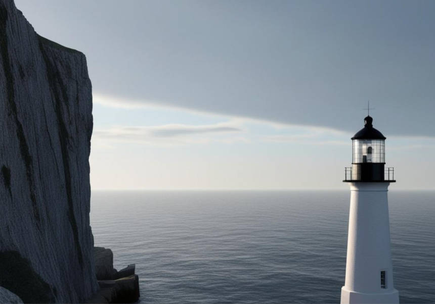 Imatge del cartell de l'obra 'El Far', per ASSAIG-Grup de Teatre de la Universitat de València.