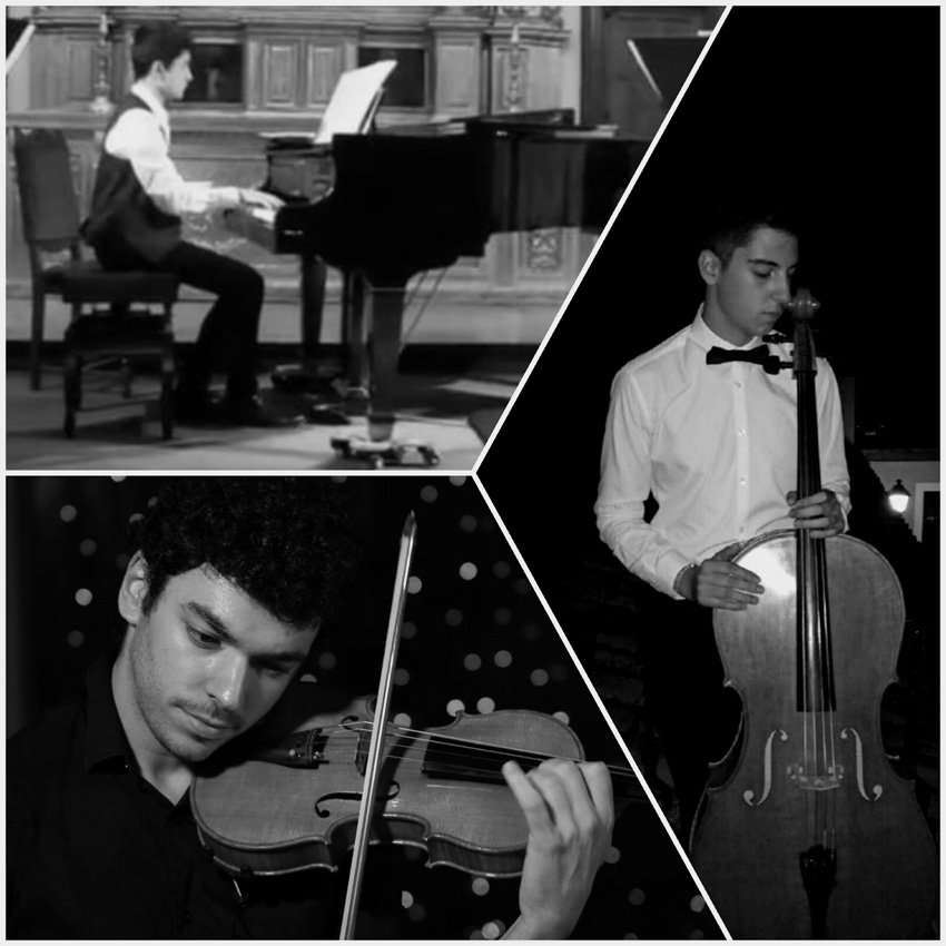 David Andreu, violin. Álvaro Ramos, violoncello. Álvaro Márquez, piano. Autumn Concerts. Cycle Music in the Chapel. 04/12/2019. Centre Cultural La Nau. 19.00h