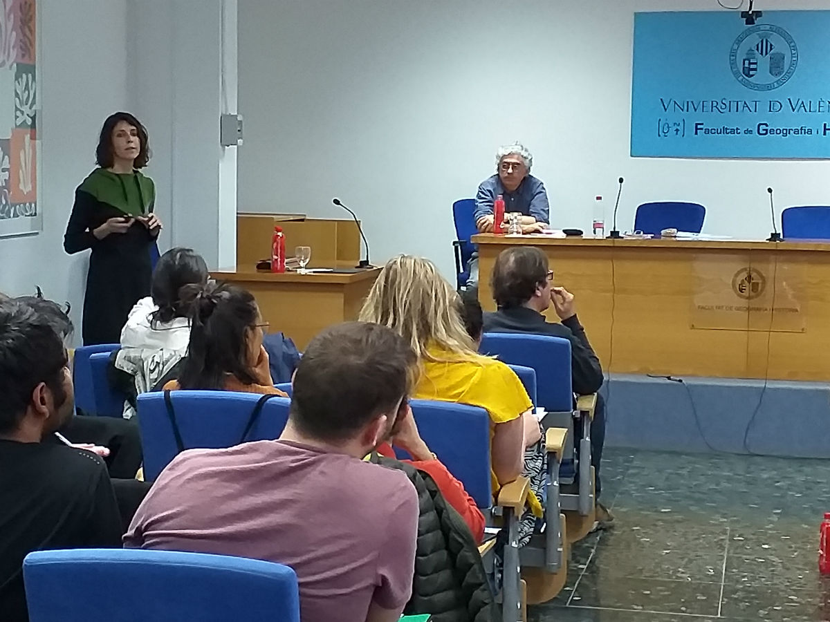 Visita d’estudiants del “4Cities Euromaster in Urban Studies”