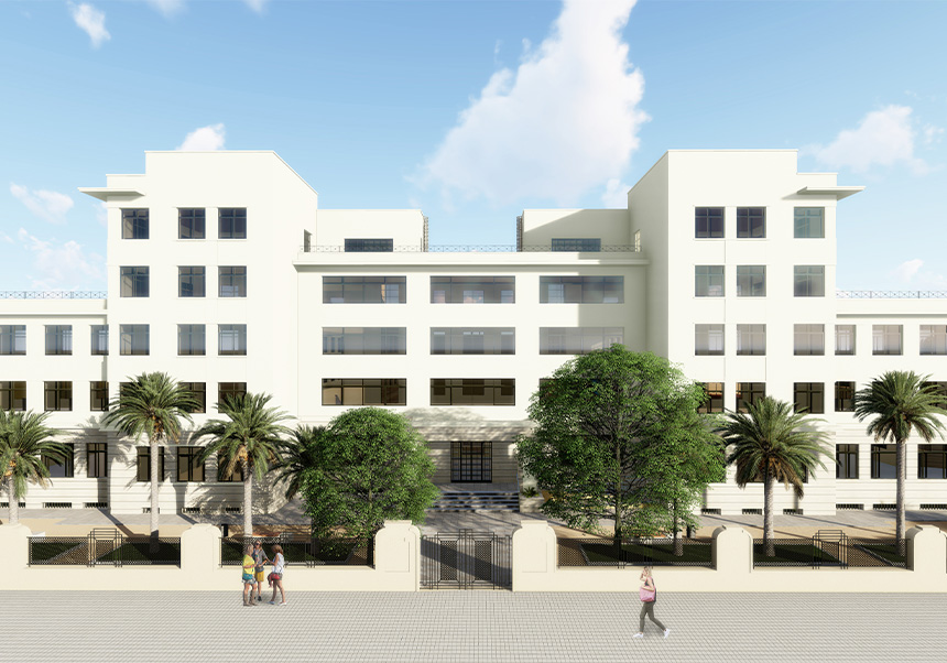 Rehabilitación del edificio Colegio Mayor Lluís Vives de la Universitat de València