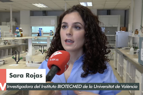 Sara Rojas, investigadora de la Universitat de València