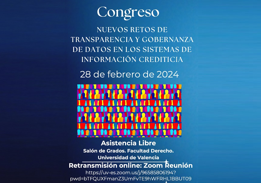 Congreso: nuevos retos de transparencia y gobernanza de datos en los sistemas de información crediticia