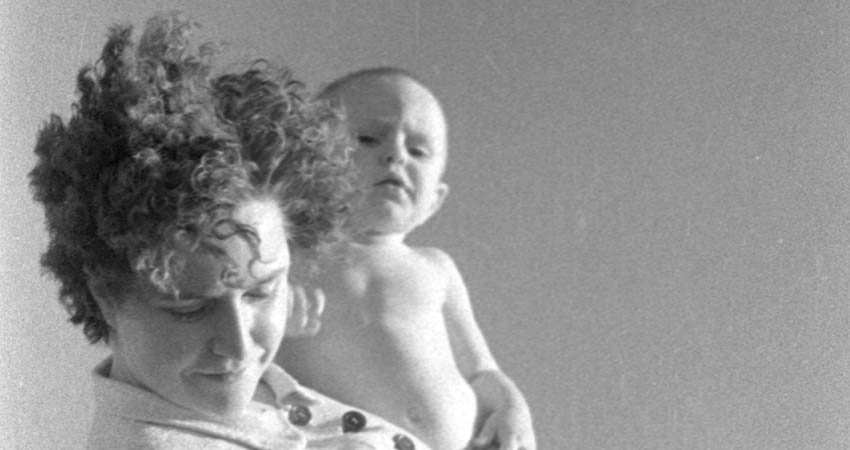 Photo of a woman and a child