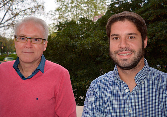 Ismael Mingarro (esquerra) i Carlos Baeza-Delgado.
