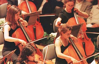 Músics de l'Orquestra.