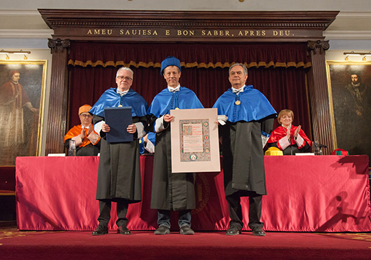 Honorary doctorate von Heijne appointment ceremony