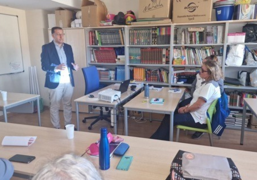 Moment during the session