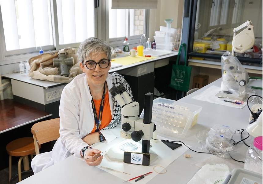 Maria Gregori, professora i investigadora del Departament de Zoologia de la UV.