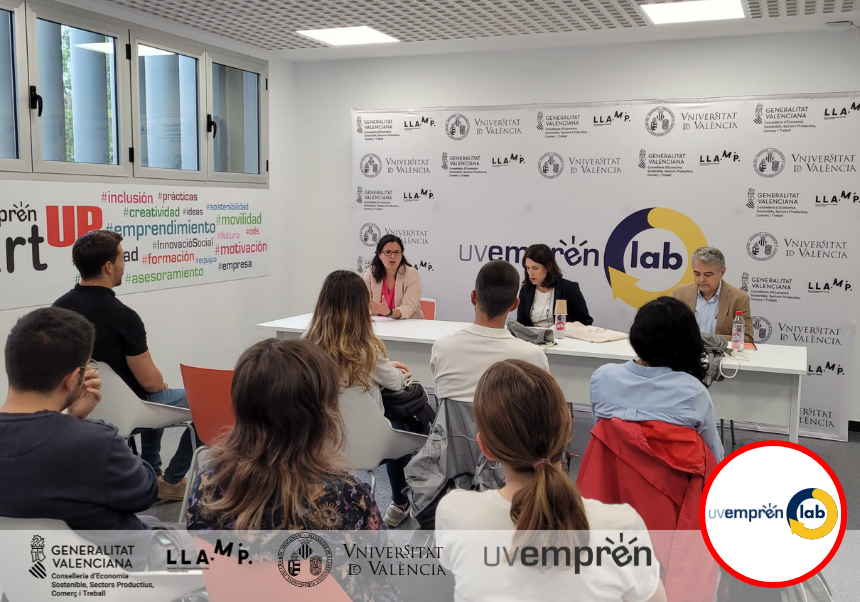 La Universitat de València i la Conselleria d’Economia Sostenible inauguren la primera edició d’UVemprén LAB, el programa d'emprenedoria dirigit a l'estudiantat de doctorat de la UV