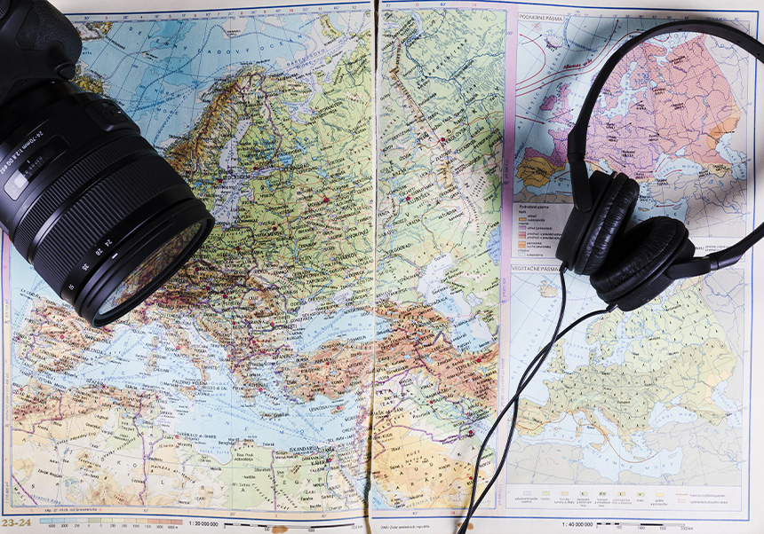 Picture of a map