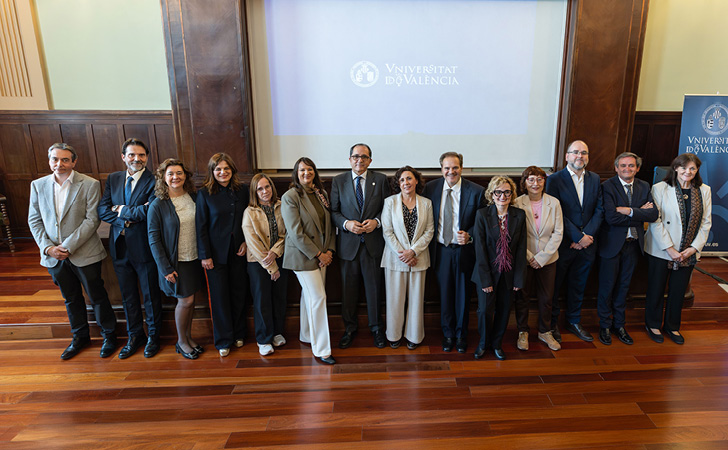 Juan Luis Gandía i nou equip rectoral