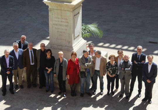 Acto de aceptación de las donaciones al Archivo Valenciano del Diseño.
