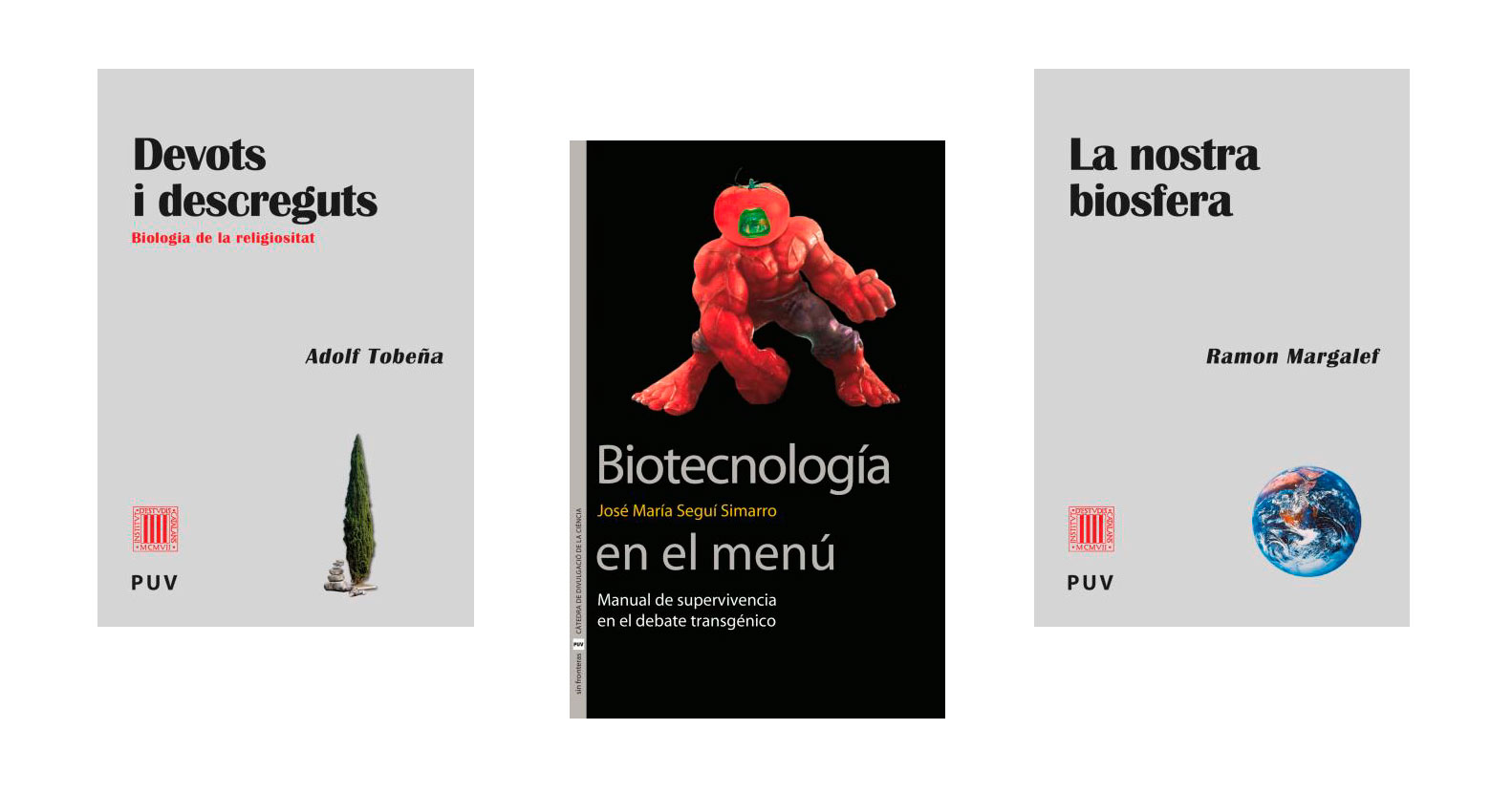 Cobertes dels llibres.