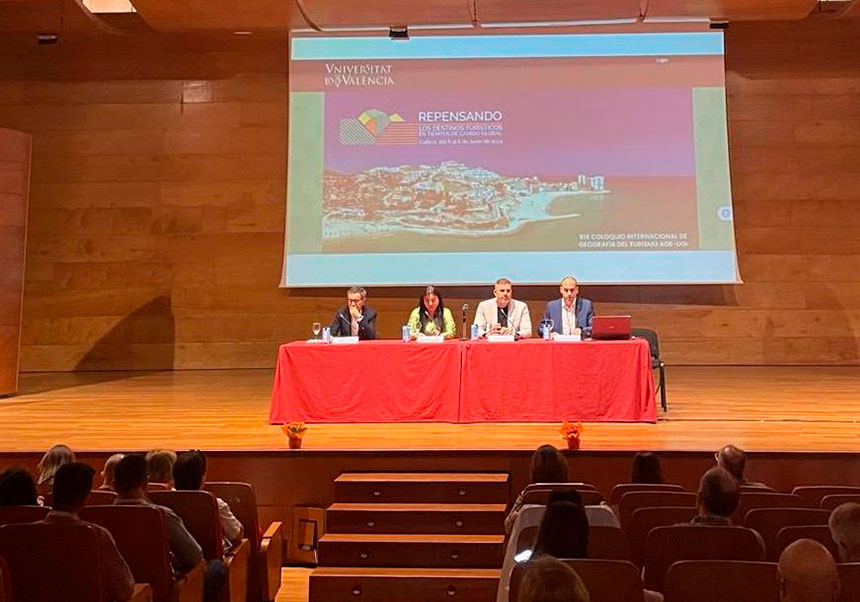 The 19<sup>th</sup> International Colloquium on Tourism Geography AGE-UGI in Cullera.