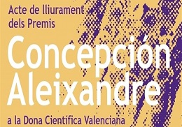 Nuria Oliver premio Especial Honorifico en los galardones Concepción Aleixandre a propuesta de la ETSE-UV