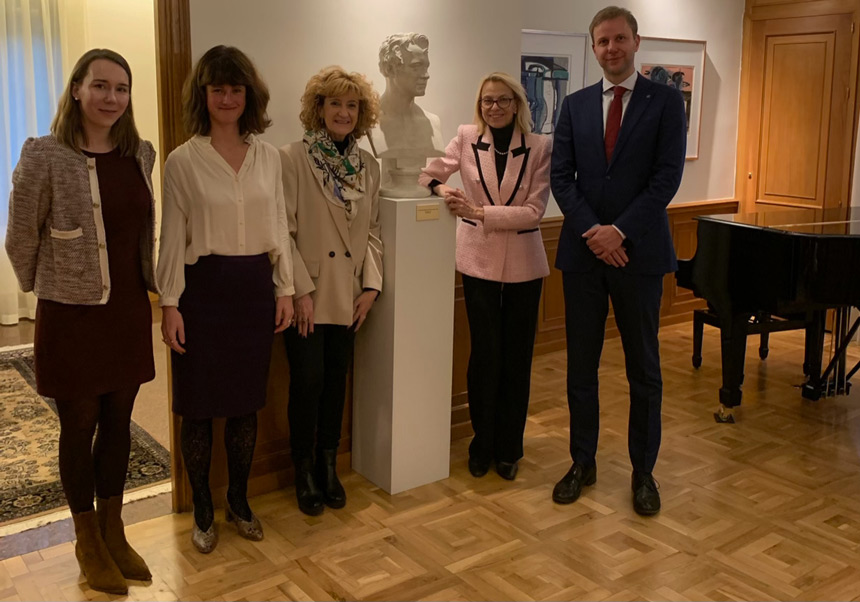 Recepción en la Embajada alemana en Madrid