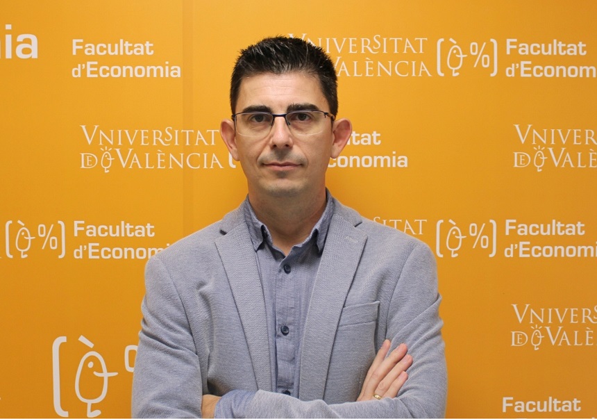 Virgilio Pérez, investigador del Departament d’Economia Aplicada de la Universitat de València (UV).
