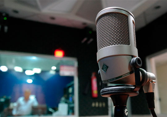 Image of a microphone