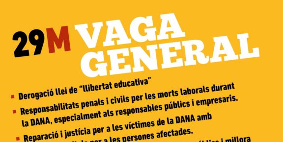 Cartell de la Vaga General