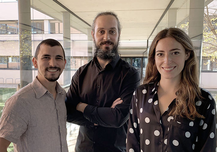 Carlos Prado, Salvador Cardona, Silvia Giménez.