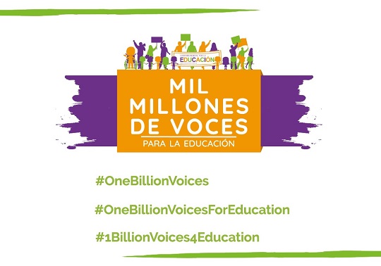 Semana Mundial por la Educación 2021: #MilMillonesdeVoces