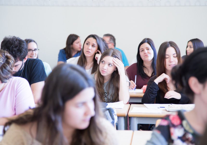 Alumnat a classe