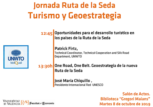 Jornada Ruta de la Seda: Turisme i Geoestratègia