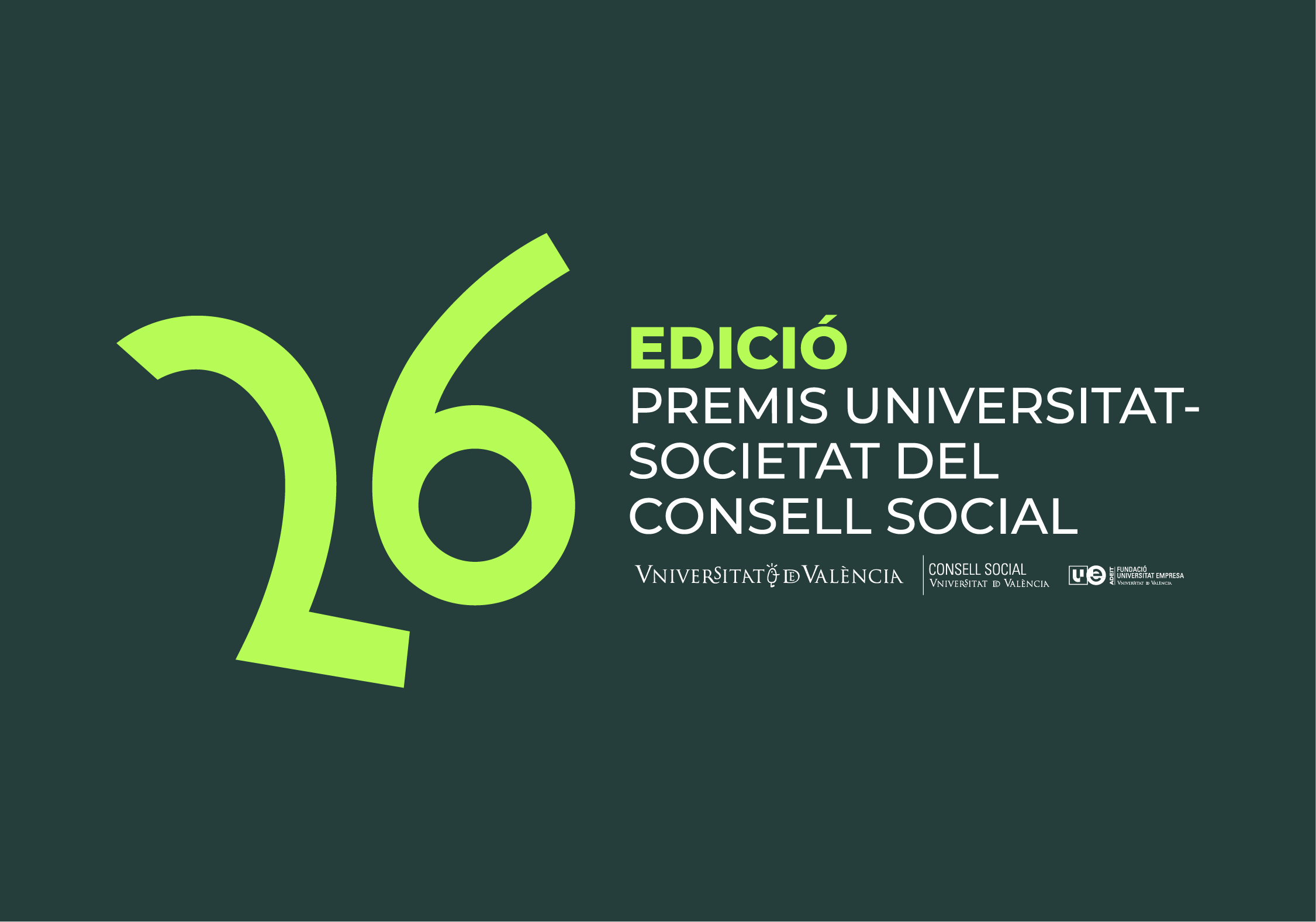 XXVI edición Premios Universidad-Sociedad