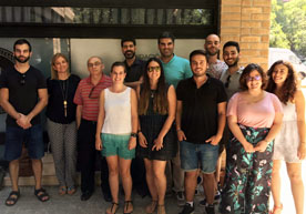 Grupo de investigación del CIBERER, la Universitat de València e INCLIVA que ha participado en el estudio.