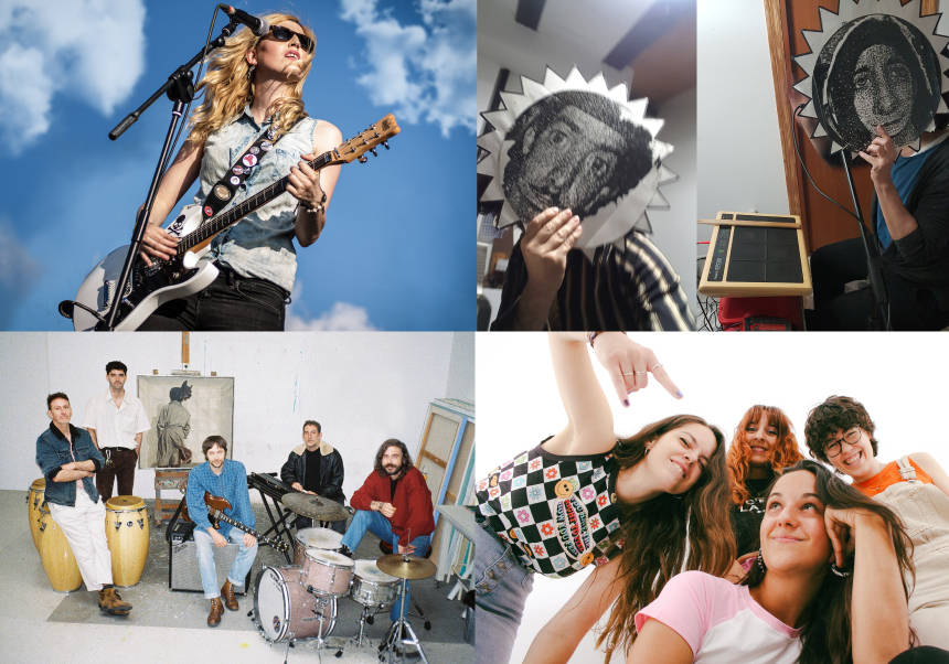 From top left: Monty Peiró, Fitzcarraldo, Los Premios and Trena.