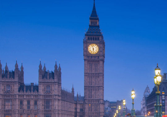 Imatge de Londres, en el cartell de la convocatòria.