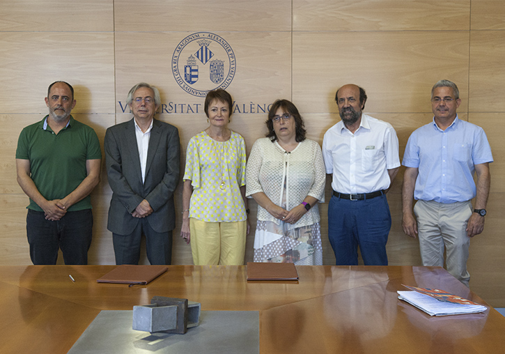 La Universitat de València signa un conveni de col·laboració amb la Federació d’Esports Adaptats de la Comunitat Valenciana