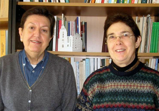 Carmen Barceló y Ana Labarta