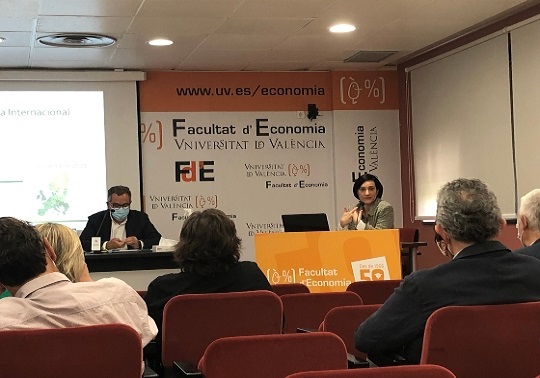 María Dolores Furió, directora General de Model Econòmic, Finançament Autonòmic i Política Financera de la Generalitat Valenciana