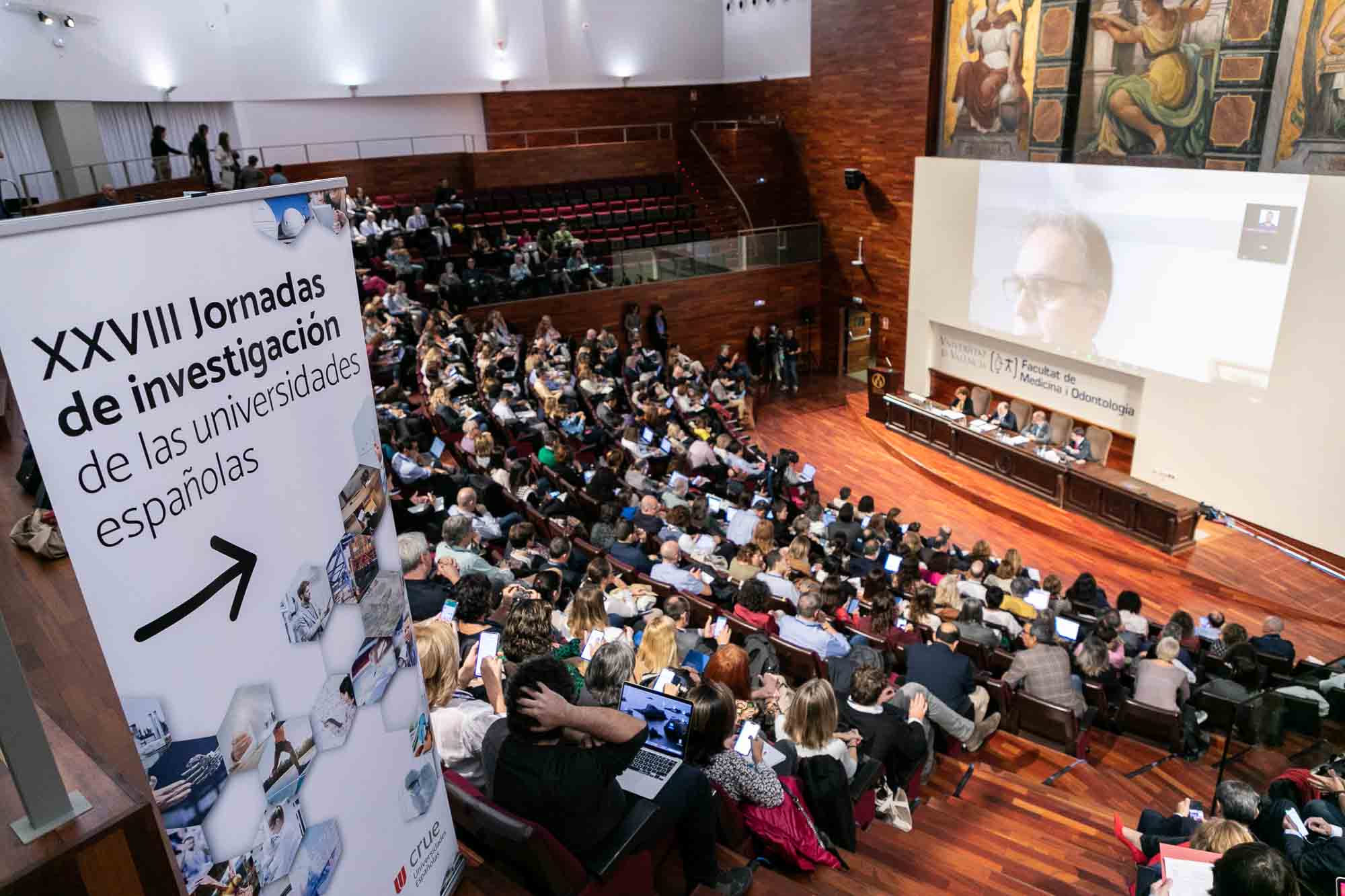 La Universitat de València acull les XVIII Jornades d'Investigació de Crue