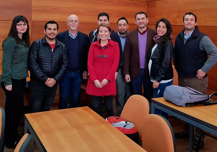 Alumnos y Carlos Esplugues