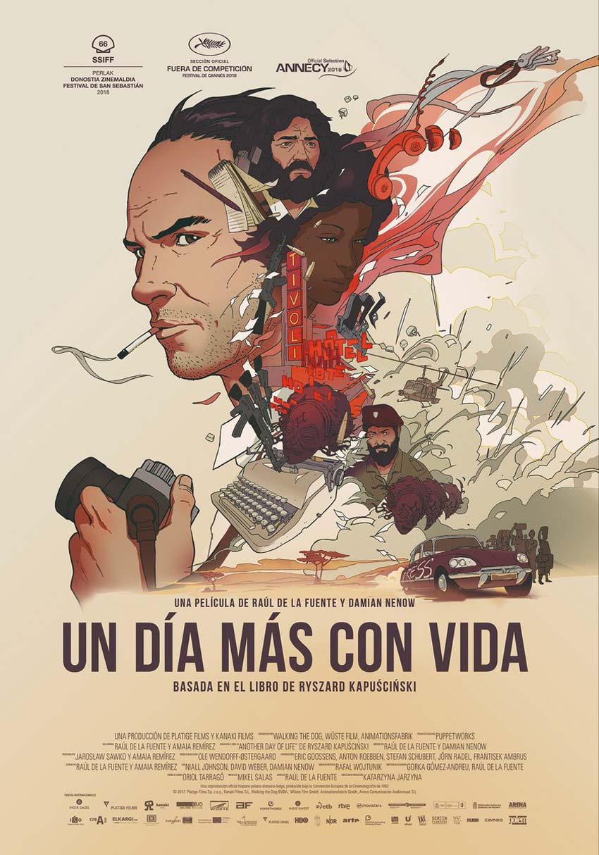 Un día más con vida. Proyección de la película. 05/07/2020. La Mutant. 21.00h