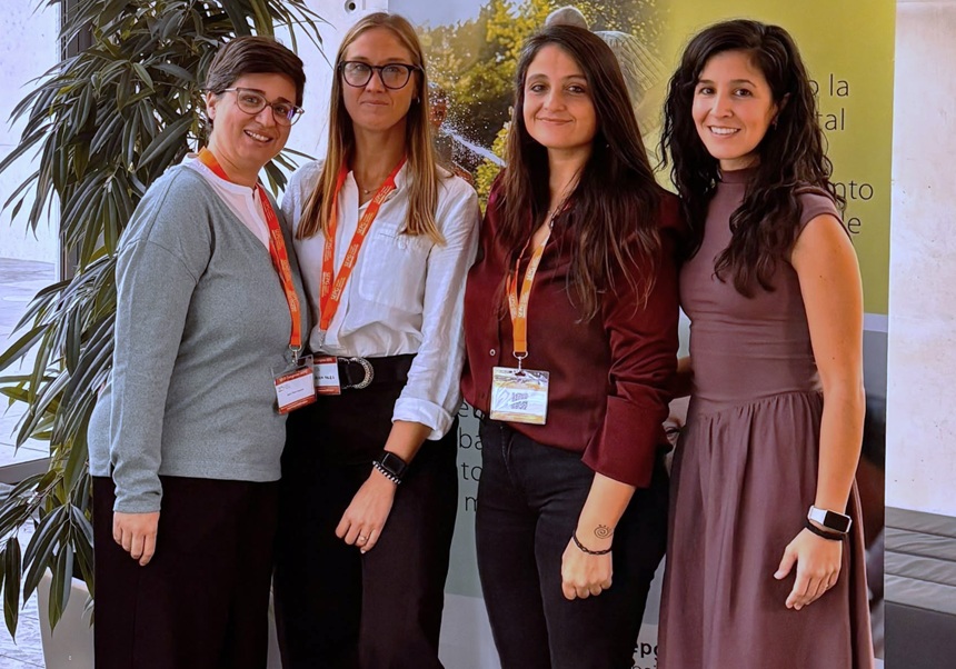(De izquierda a derecha) Irene Checa, Alicia Sales, Carolina Pinazo y Rita Redondo.